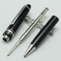 Classique MB #145 Ballpoint Pen White Star On Top Platinum Clip