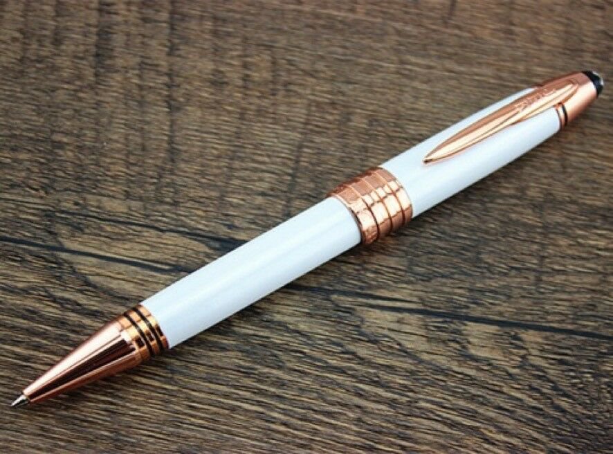 Luxury MB Limited Edition JFK White/Silver/Gray Ballpoint Pen