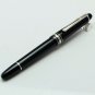New MB #145 Rollerball Pen black resin Platinum Clip