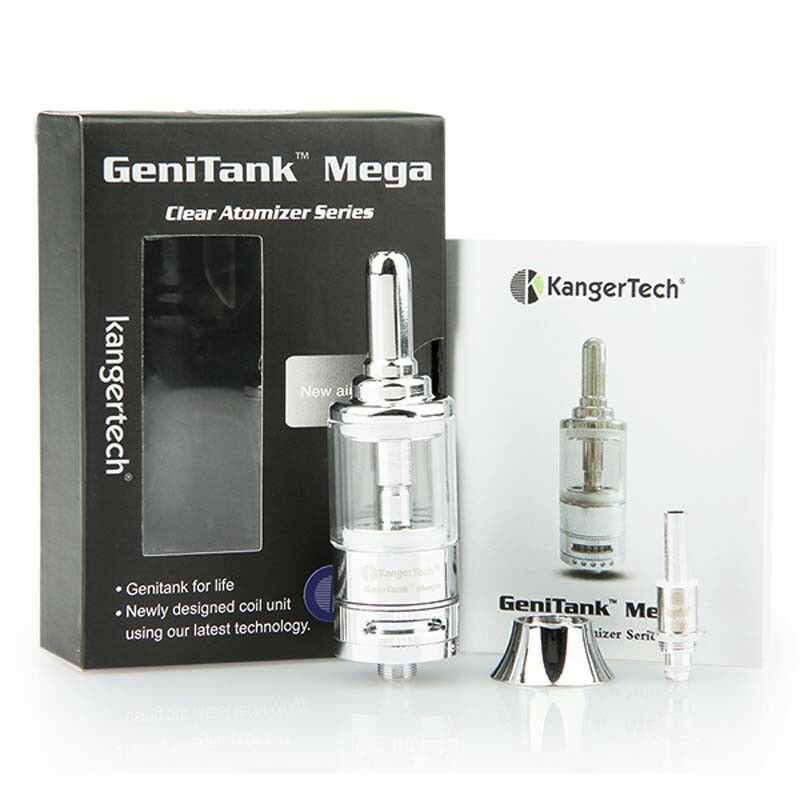 New Kangertech Genitank Mega Cartomizer/Clearomizer with New Airflow Control