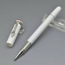MB Special Edition Heritage Rouge & Noir White Barrel Rollerball Pen