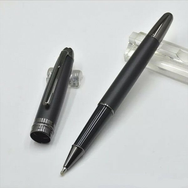 Luxury MB Black Metal Rollerball Pen with serial number White Star on Top