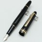 Classique design MB #145 Fountain Pen Black/Gold Clip Business Gift