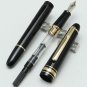 Classique design MB #145 Fountain Pen Black/Gold Clip Business Gift