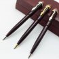 Luxury MB Ballpoint Pen Dark Red Snake Clip Edition White Star top Cap