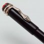 Luxury MB Ballpoint Pen Dark Red Snake Clip Edition White Star top Cap