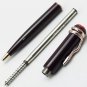 Luxury MB Ballpoint Pen Dark Red Snake Clip Edition White Star top Cap