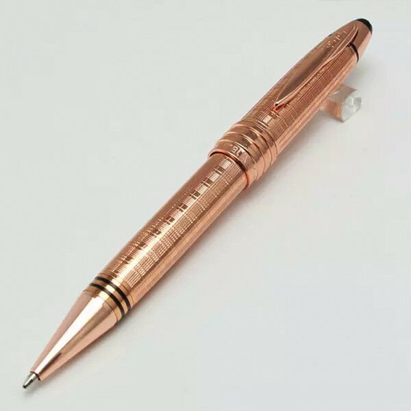 Luxury MB Limited Edition JFK Rose Gold Metal Ballpoint Pen