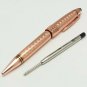 Luxury MB Limited Edition JFK Rose Gold Metal Ballpoint Pen
