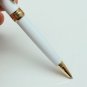 Classic MB #163 Ballpoint Pen Ceramic White Gold Clip