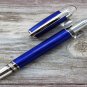 Luxury MB Blue line Fountain Pen With Crystal Star Cap Exellent Gift
