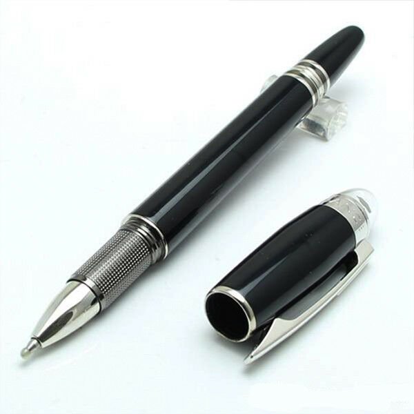 MB Rollerball Pen black resin Crystal Cap Business Pen