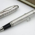 Luxury MB Silver Metal Daniel Defoe Rollerball Pen Exellent Quality