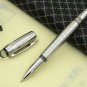 Luxury MB Silver Metal Chessboard Rollerball Pen for Office Exellent Gift