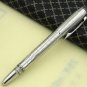 Luxury MB Silver Metal Chessboard Rollerball Pen for Office Exellent Gift