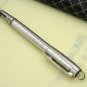 Luxury MB Silver Metal Chessboard Rollerball Pen for Office Exellent Gift