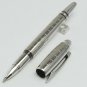 Luxury Design MB model SW Silver Chessboard Rollerball Pen Gift Collection