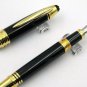 Luxury MB JFK series Fountain Pen Gold and Black Gift Collection