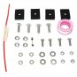 12V/24V 4 Trumpet Vehicle Air Horn Compressor Tubing 150 dB Train 120 PSI Kit