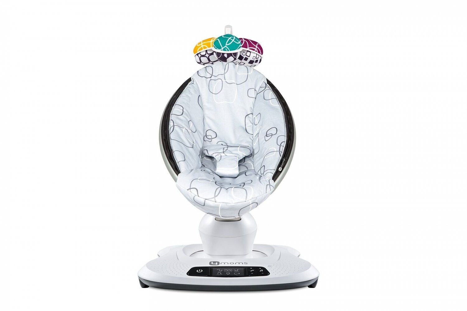 4Moms Mama Roo 4 Infant Seat, Silver Plush