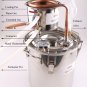 DIY 3 Gal 12 Liters Home Distiller Moonshine  Still Stainless Boiler Copp
