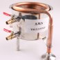 DIY 3 Gal 12 Liters Home Distiller Moonshine  Still Stainless Boiler Copp