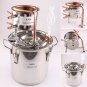 DIY 3 Gal 12 Liters Home Distiller Moonshine  Still Stainless Boiler Copp