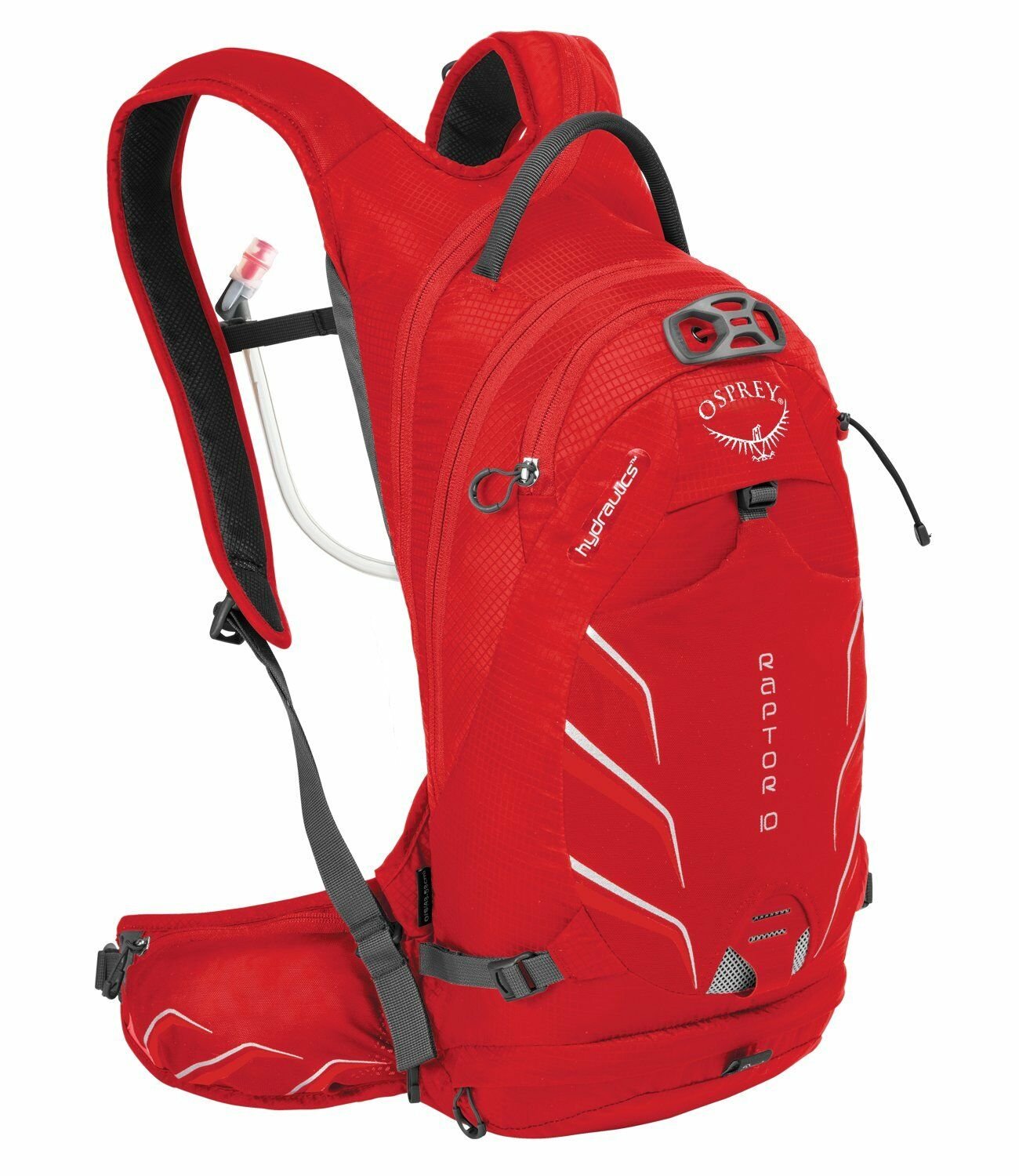 Osprey Packs Raptor 10 Hydration Pack, Red Pepper