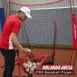 PowerNet DLX Baseball Softball 7x7 Practice Net Bundle w/Strike Zone, Ball Caddy