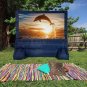 3.2x1.8m 16:9 Inflatable Widescreen Airblown Deluxe Theatre Movie Display Screen
