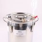 3 Pots DIY 3 Gal 12 Litres Copper Alcohol Moonshine Ethanol Still Spirits Boiler