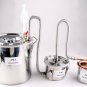 3 Pots DIY 3 Gal 12 Litres Copper Alcohol Moonshine Ethanol Still Spirits Boiler