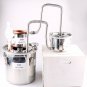 3 Pots DIY 3 Gal 12 Litres Copper Alcohol Moonshine Ethanol Still Spirits Boiler