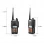 BAOFENG-UV-9R Walkie Talkie IP67 Waterproof Dual Band Radio 10KM Range US Plug