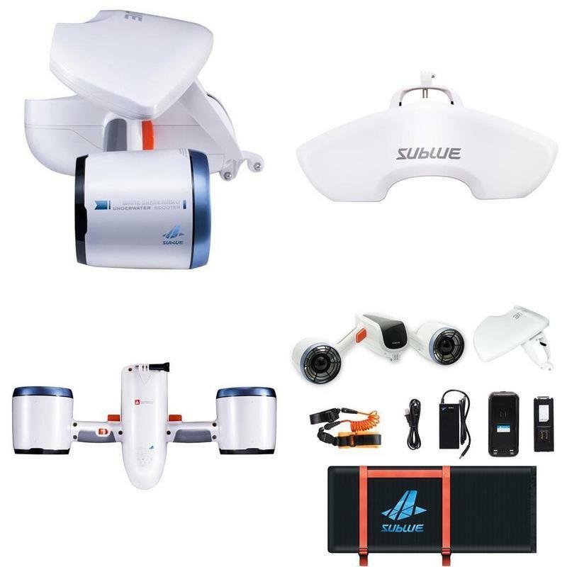 Sublue US WhiteShark Mix Underwater Scooter Includes Duffle Bag-Arctic Speed
