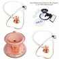 New -MDF Classic Cardiology Dual Head Stethoscope, Rose Gold / White