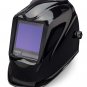 Lincoln Electric Welding Helmet, Knobs Ratchet 2A/TIG,Blk Auto Dark 4Arc-Sensor