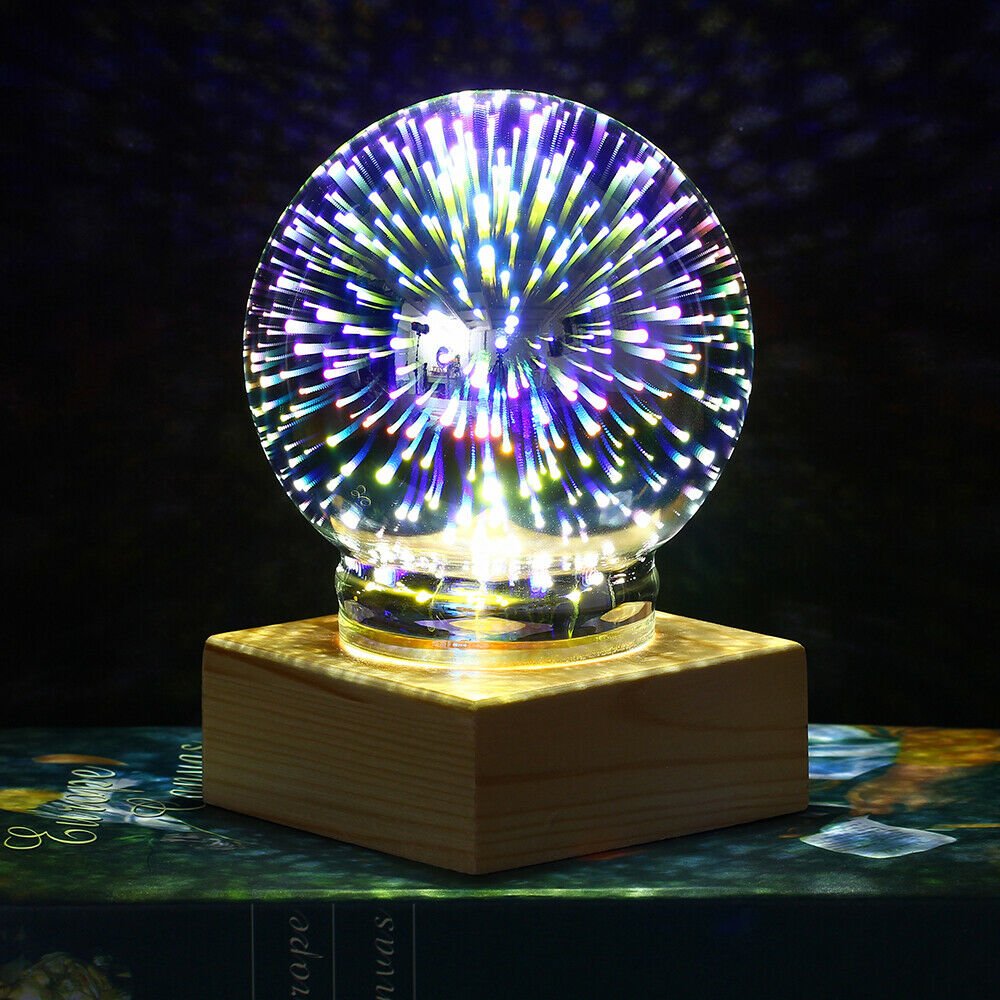 STEM Upgrade USB Plasma Ball Sphere Lightning Light Magic Crystal Desk Lamp Glob