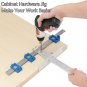 Drillpro Aluminum Aolly Inch/mm Cabinet Hardware Jig for Handles and Knobs Door