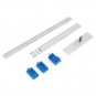 Drillpro Aluminum Aolly Inch/mm Cabinet Hardware Jig for Handles and Knobs Door