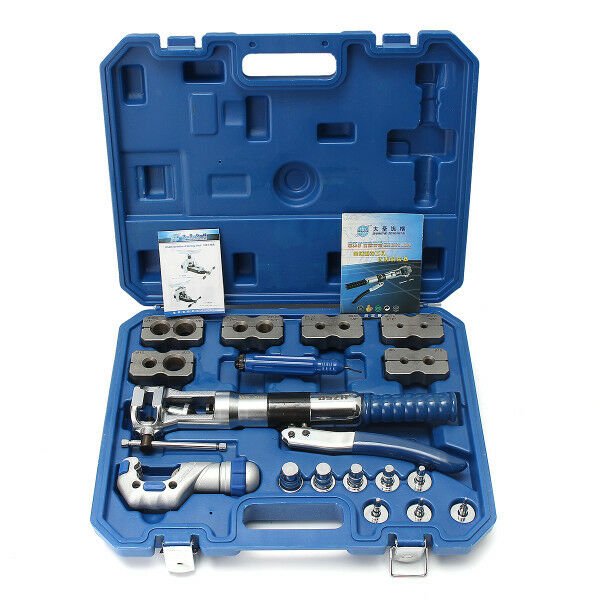 WK400 Hydraulic Pipe Expander Set Brake Pipe Fuel Line Flaring Tools KIt