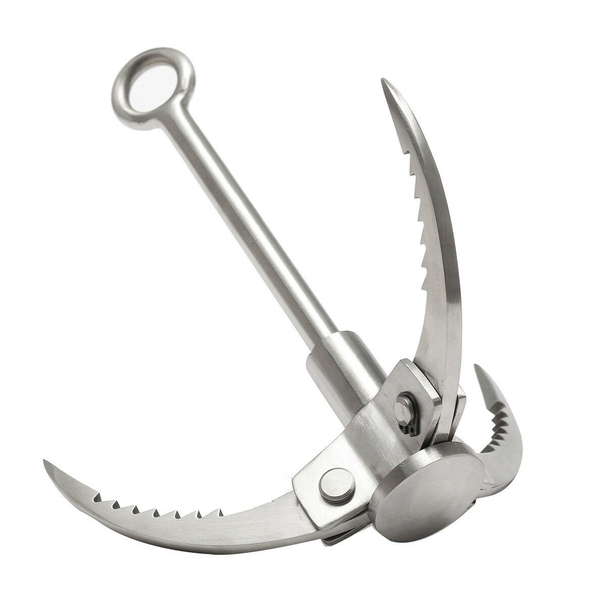 IPRee Outdoor Mountaineering Hook Climbing Folding Clasp Grappling Steel Buckle