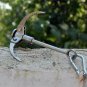 IPRee Outdoor Mountaineering Hook Climbing Folding Clasp Grappling Steel Buckle