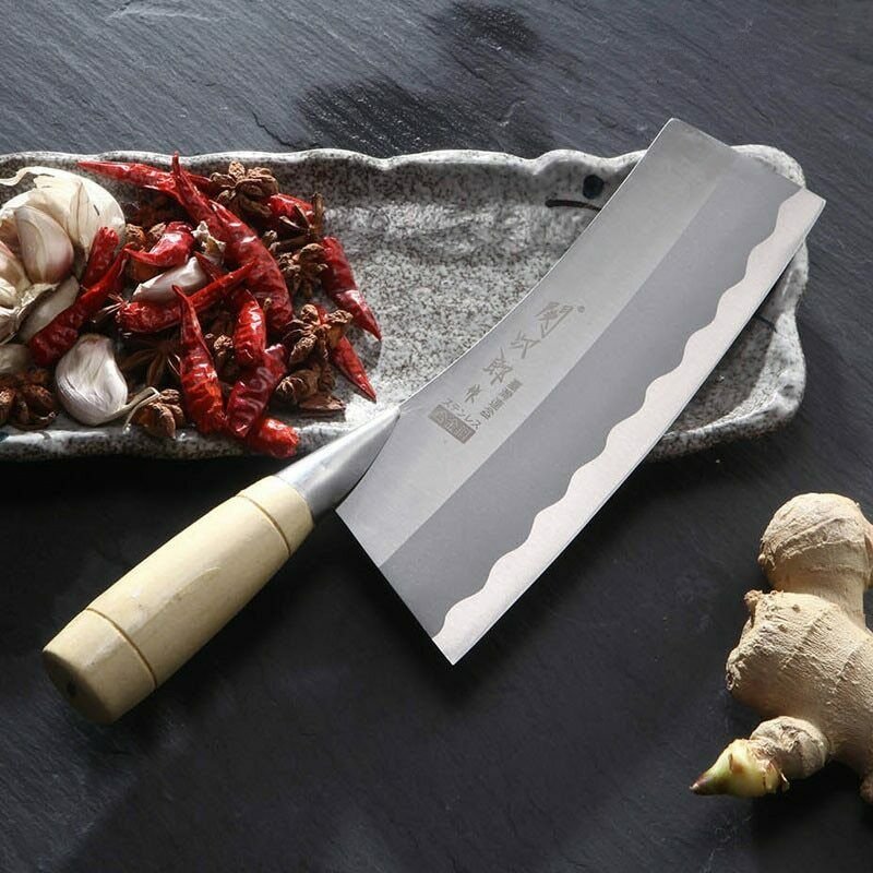 Free Shipping Alloy Steel Sharp Kitchen Slicing Meat Chef Knife Household Cookin