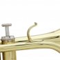 SLADE Brass Bb Mini Pocket Cornets Trumpet Kit for School Band with Case