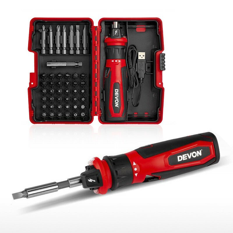 DEVON&Acirc;&reg; 46 In 1 Multifunctional Electric Screwdriver Set Household Rechargeable S