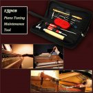 13pcs Professional Piano Tuning Maintenance Toolkits Hammer Screwdriver with Cas