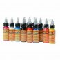 16pcs Colors Eternal Tattoo Ink Set Pigment Bottle Permanent Makeup Art 1OZ 30ml