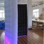 White or Black Photo Booth Backdrop Stand Inflatable Wall Portable Photography B