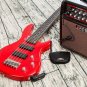 Aroma ARU-2 Wireless Audio Transmission Set with Receiver Transmitter For Guitar